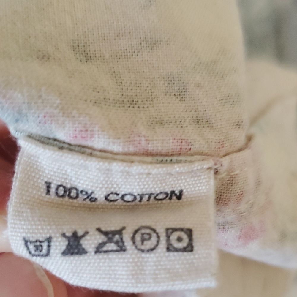 Magnolia Pearl Cotton Tora Shirt/ Dress Pastel Floral One Size - Picture 9 of 13